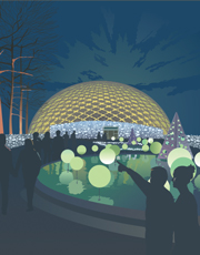 Garden Glow Missouri Botanical Garden Garden Glow, illustration by Janet Muhm