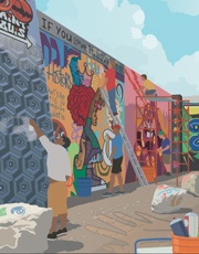 Paint Louis Paint Louis, illustration by Janet Muhm