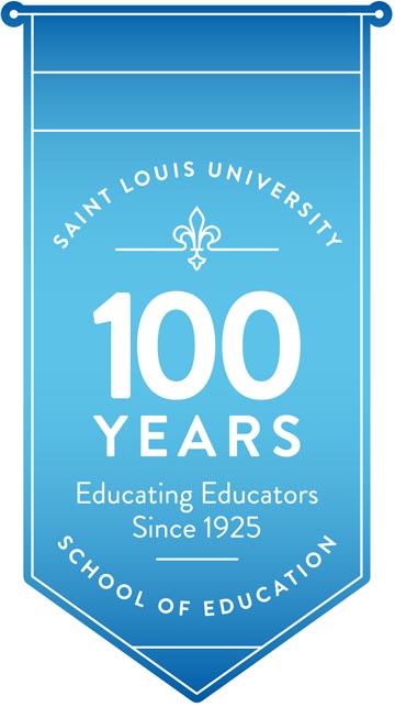 School of Education 100 year logo School of Education 100 year logo, Educating Educators since 1925
