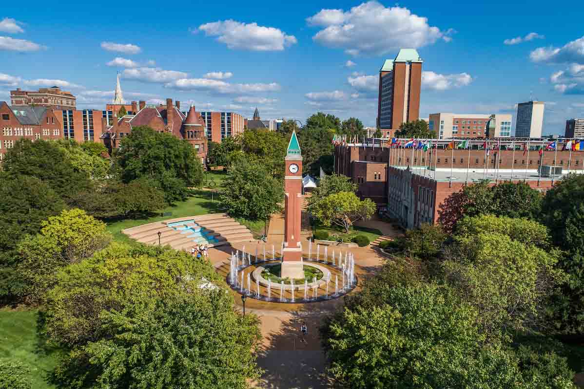 Saint Louis University Campus SLU Clocktower