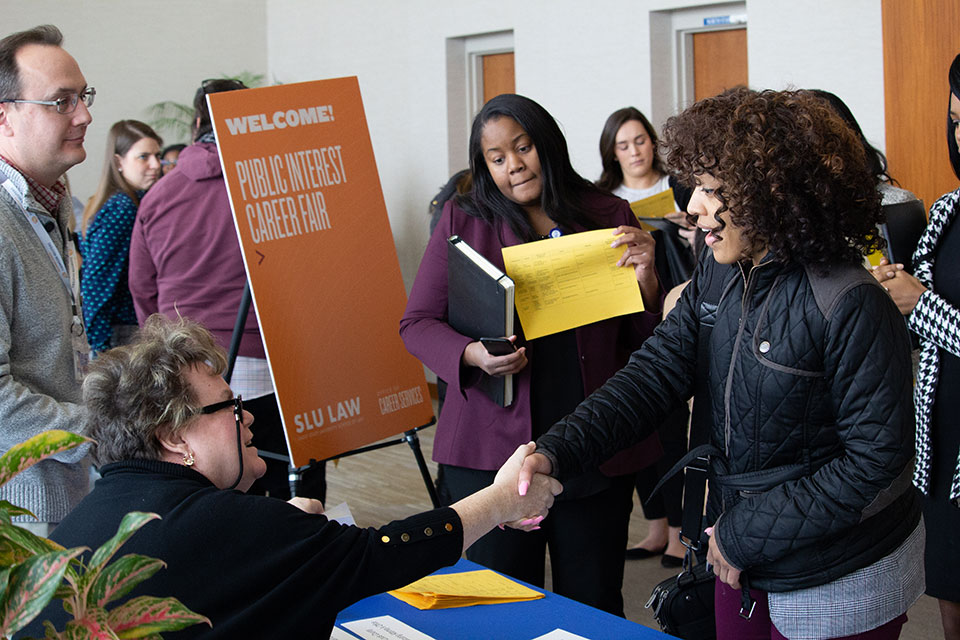 Career Services hosts an annual Public Interest Career Fair. Career Services hosts an annual Public Interest Career Fair.