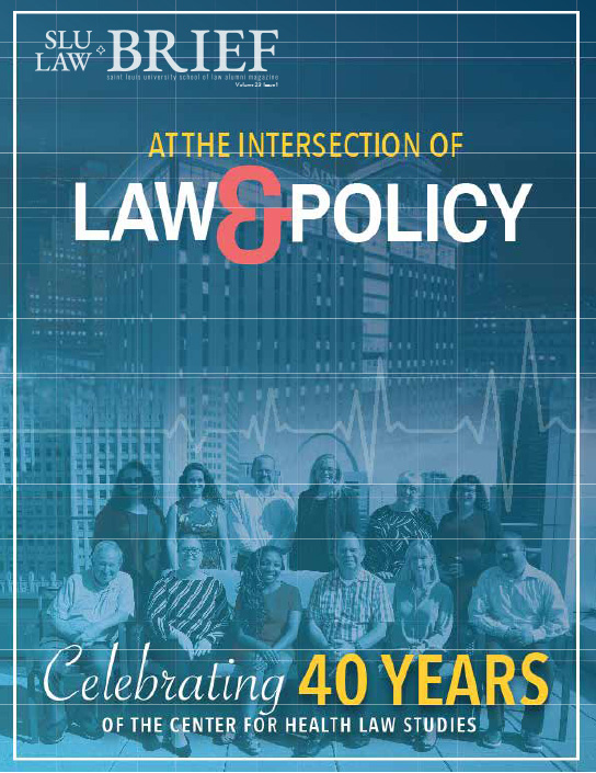 Cover of SLU LAW Brief Volume 23 Issue 1