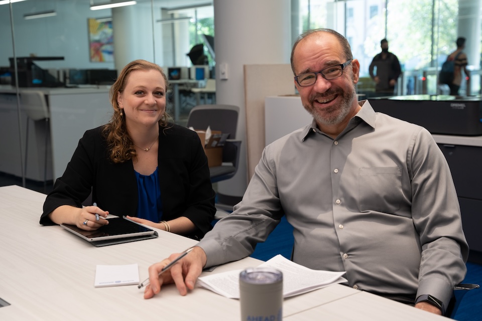 AHEAD Staff at Meeting AHEAD Staff at Meeting