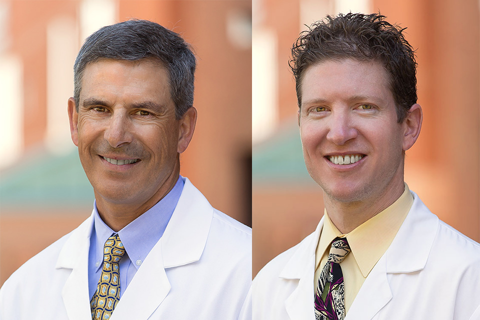 Headshots of Howard Place M.D., (left) and David Greenberg, M.D. (right) Headshots of Howard Place M.D., (left) and David Greenberg, M.D. (right)