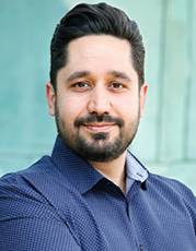 Headshot of Reza Tourani, Ph.D.