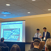 Centerline and Corner Shock Unsteadiness in a Rectangular Channel